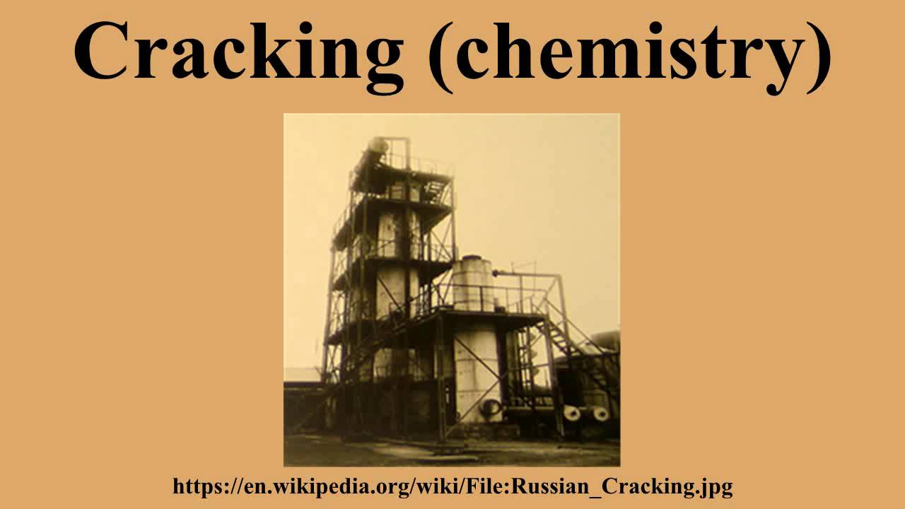 Cracking (chemistry)