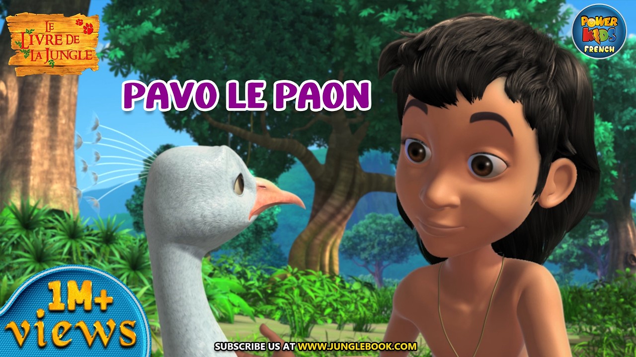 Le livre de la jungle | Saison 2 | Pavo le paon | Épisode complet en français | @PowerKidstv