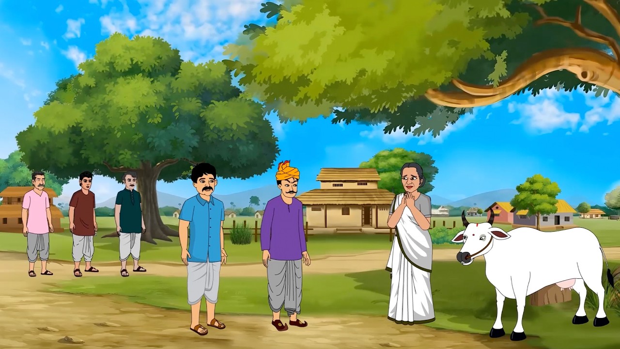 मनहूस गाँव | Cartoon | Moral Story | New Video | Hindi Kahniya | Bedtime Story