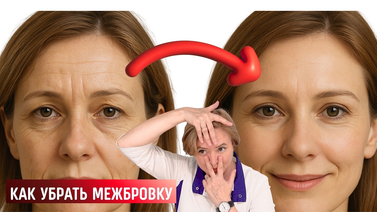 Массаж от Межбровной морщины и Нейрогимнастика от Межбровки