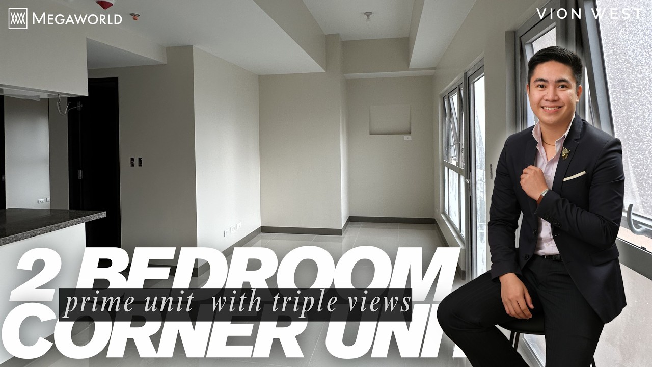 Угловая квартира с 2 спальнями и панорамным видом в районе Вион Вест | Редкая квартира в централь...