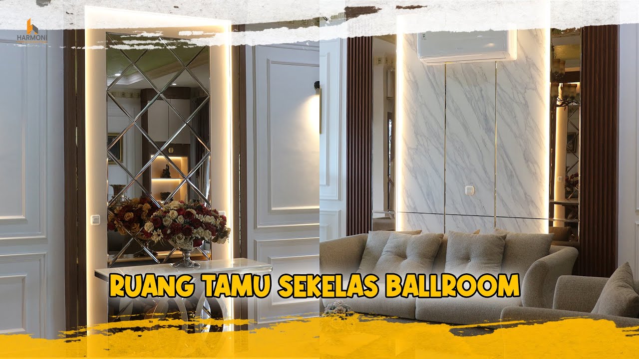 RUANG TAMU EROPA YA GINI | #harmonigrahakreasi #classic