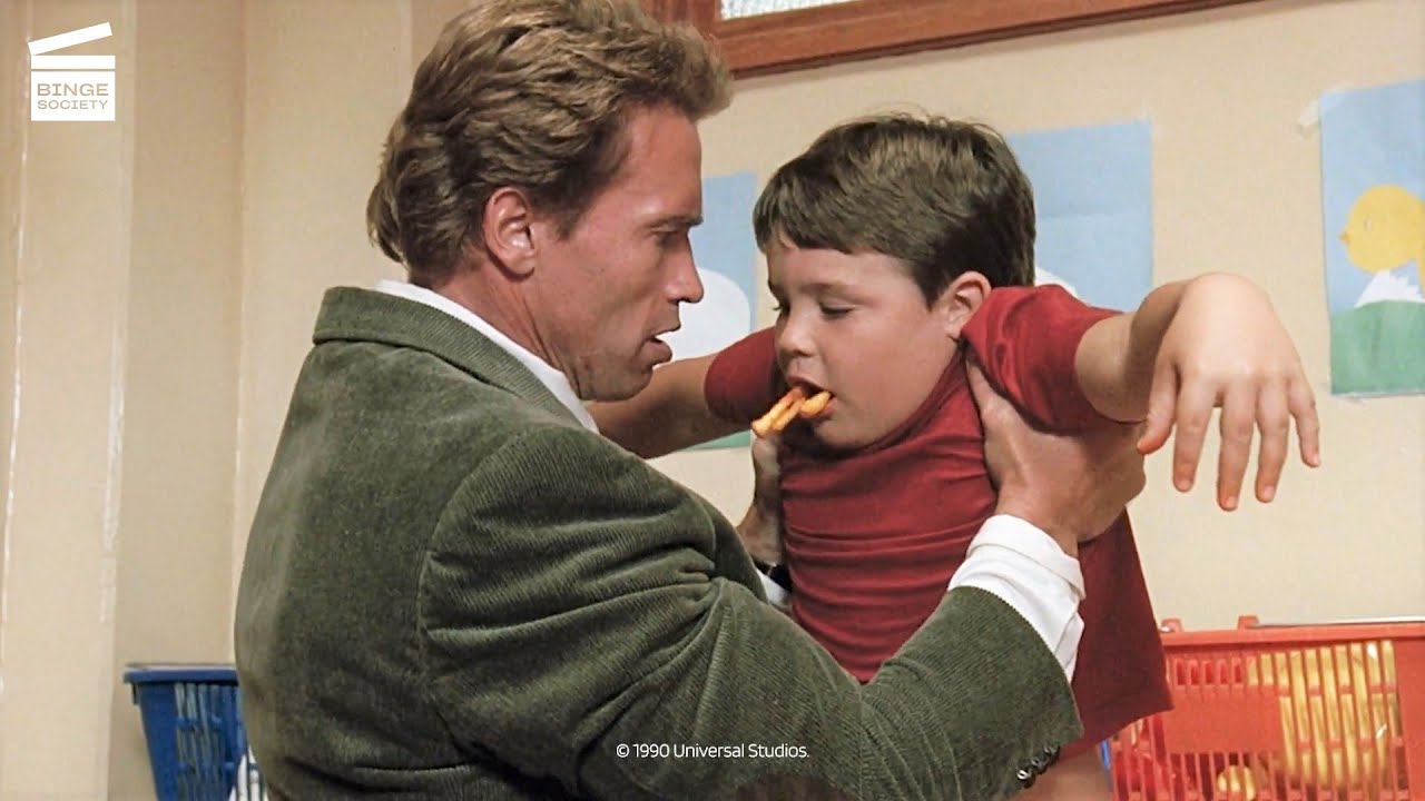 Kindergarten Cop: Who is your daddy? HD CLIP