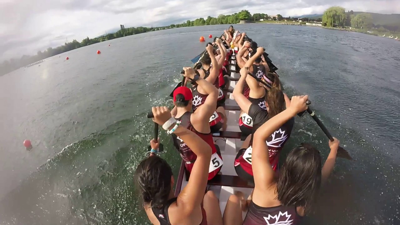 World Dragon Boat Championships (U24): Race 2 - Standard Boat Mixed 2000m - Canada