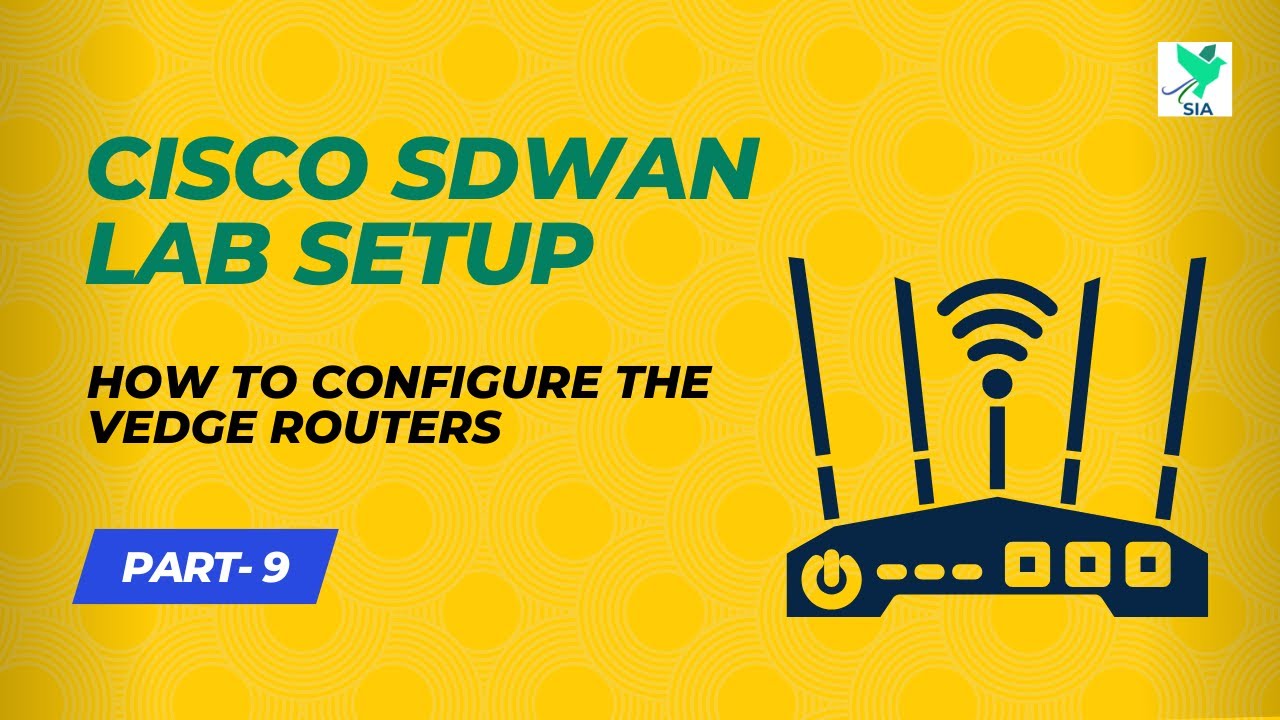 #Lecture - 9 How to Configure the vEdge Routers | Cisco SDWAN Lab Full Course