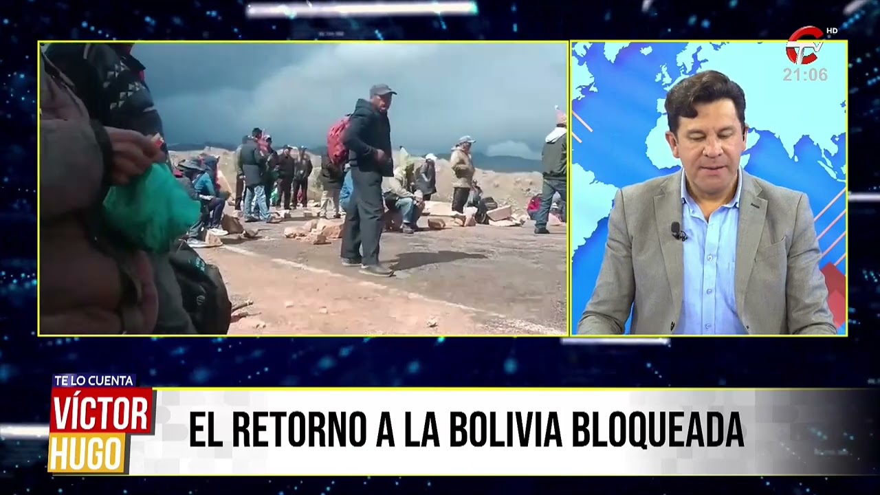  ¡BOLIVIA BLOQUEADA! SEIS PUNTOS REGISTRADOS EN LA PAZ Y PANDO