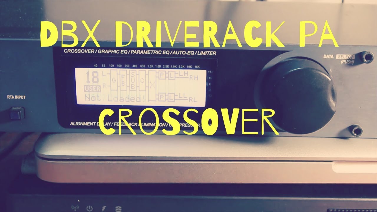 DBX Driverack PA | Crossover | Tutorial