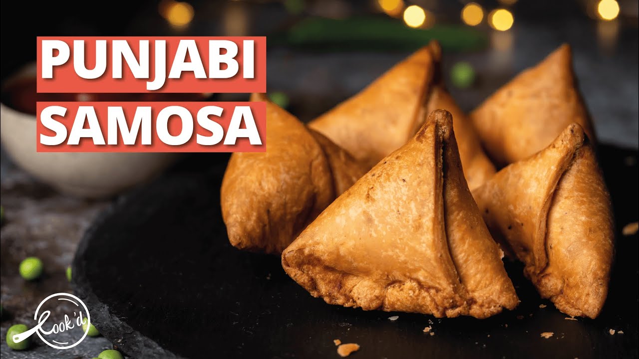 Punjabi Samosa Recipe | Street Style Aloo Samosa | Evening Snacks Recipe | Cookd