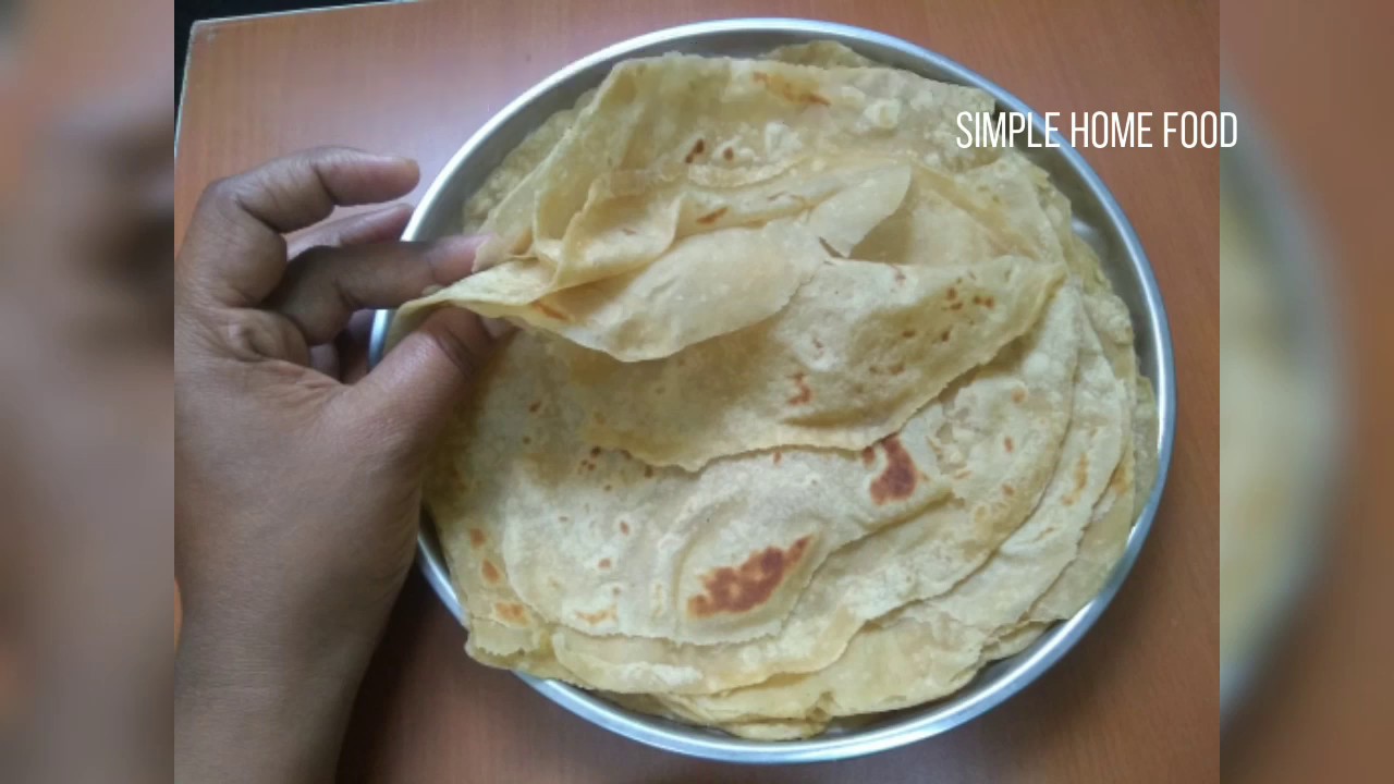 Multi Layered Chapati | Soft chapati with layers| Simple Home Food