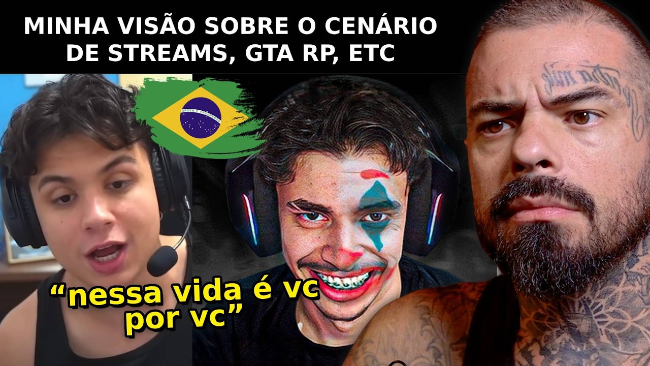 sendo sincero sobre CENÁRIO DE STREAM, GTA RP e mais