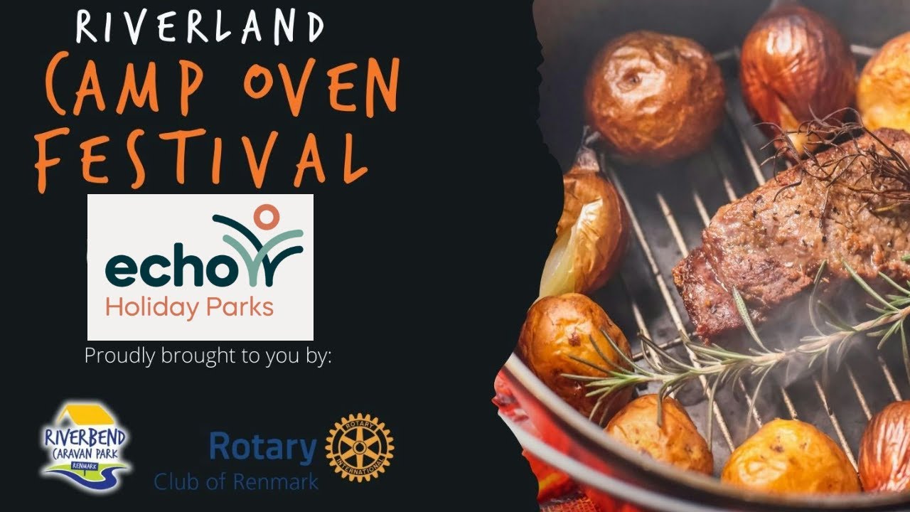 Camp Oven Festival Echo Holiday Park Renmark Murray River South Australia.
