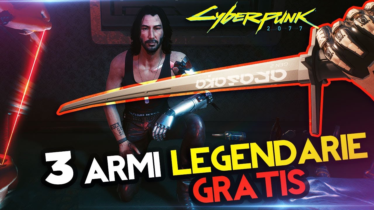 CYBERPUNK 2077 | Dove Trovare Armi Leggendarie Gratis (3 armi iconiche che devi avere assolutamente)