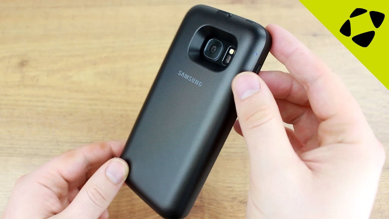 Official Samsung Galaxy S7 Wireless Charging Battery Pack Case Review - Hands On