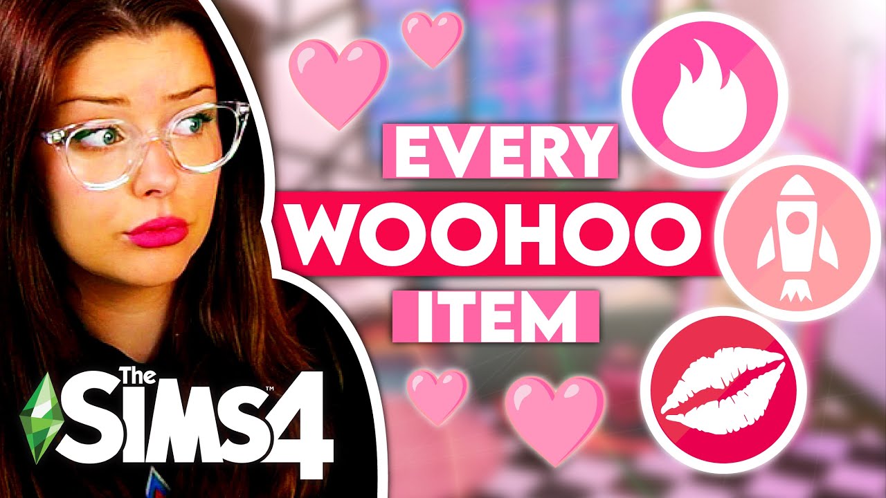 Each Room is a Different WOOHOO in The Sims 4 // Using Every Woohoo Item in The Sims 4