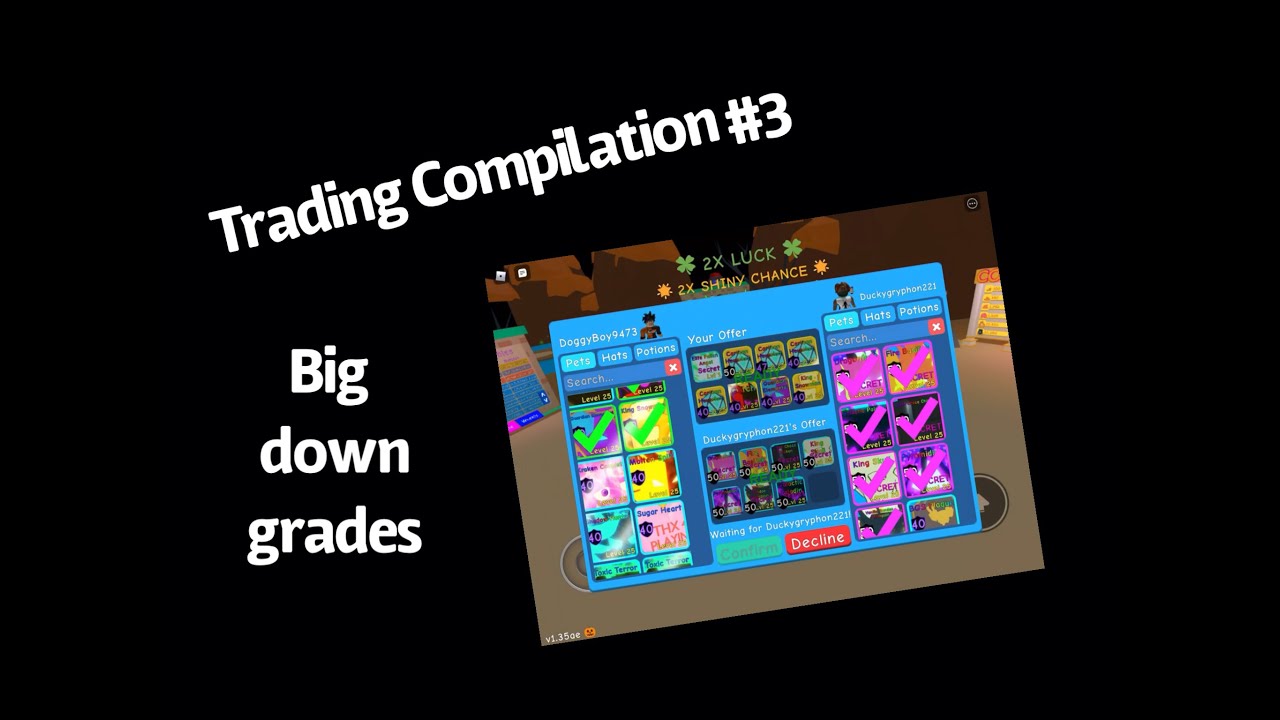 BGS trading Compilation #3 (Big Downgrades and some upgrades)