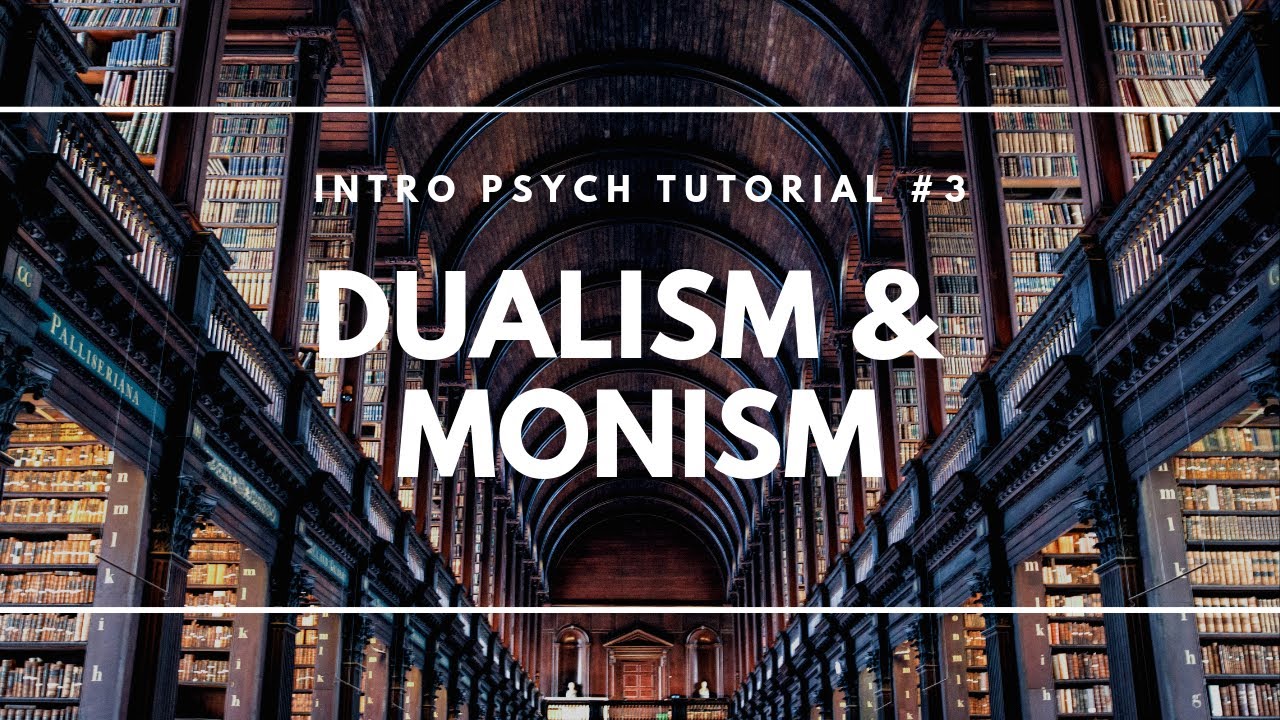 Dualism and Monism (Intro Psych Tutorial #3)