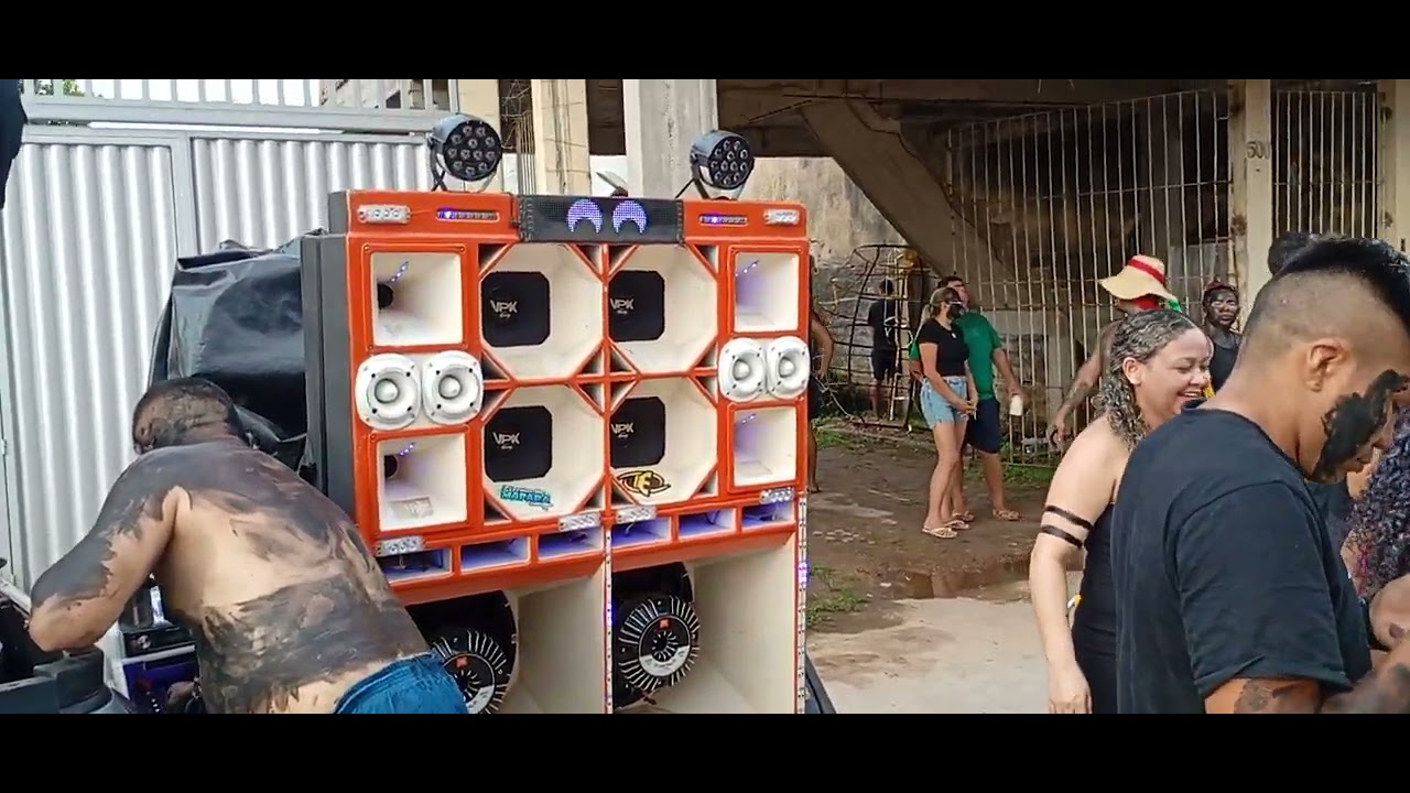Fofo dos pretinhos no carnaval de Cametá