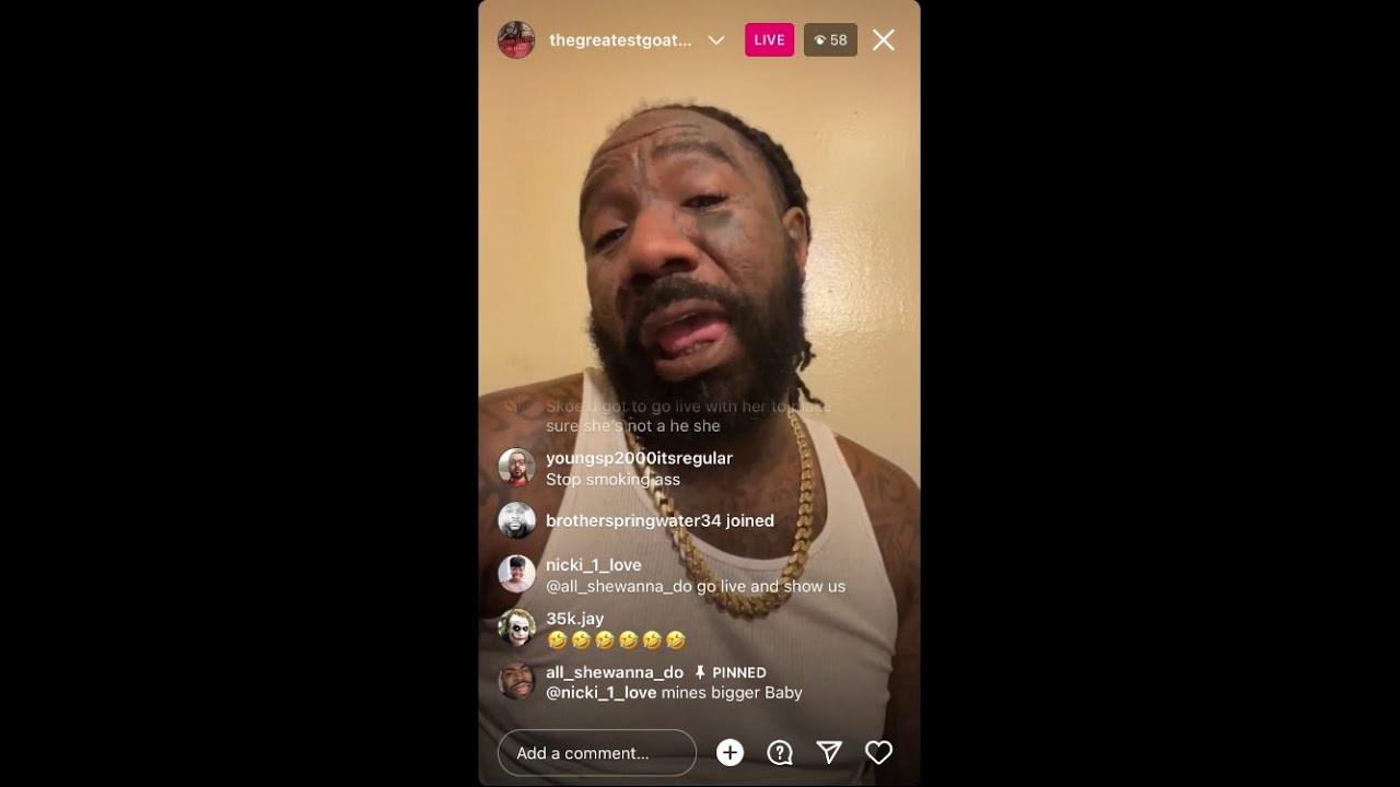 Boskoe100 Evening IG Live 1/26/23 Roasting Ppl