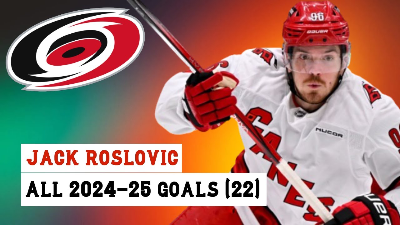 Jack Roslovic (#96) All 22 Goals of the 2024-25 NHL Season