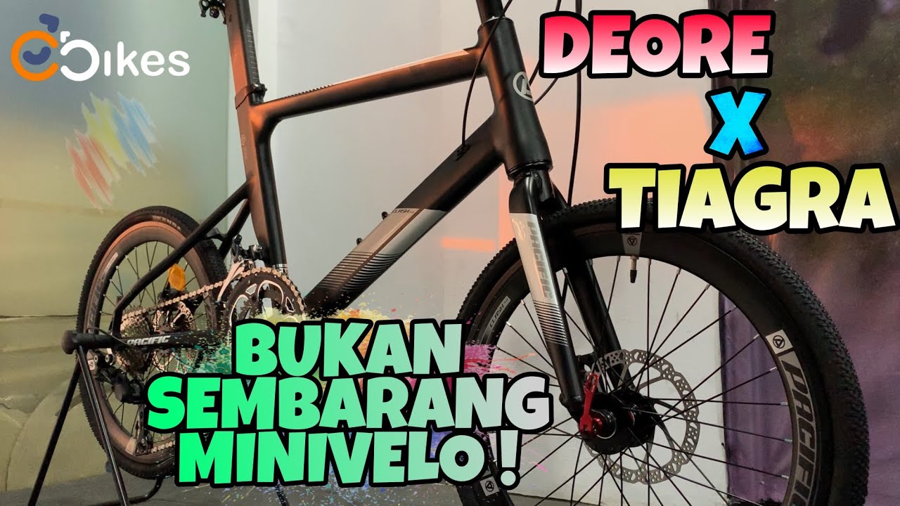 MINIVELO PACIFIC CLASH 5.0 DENGAN FULL ALLOY, JANGKRIK NOVATEC