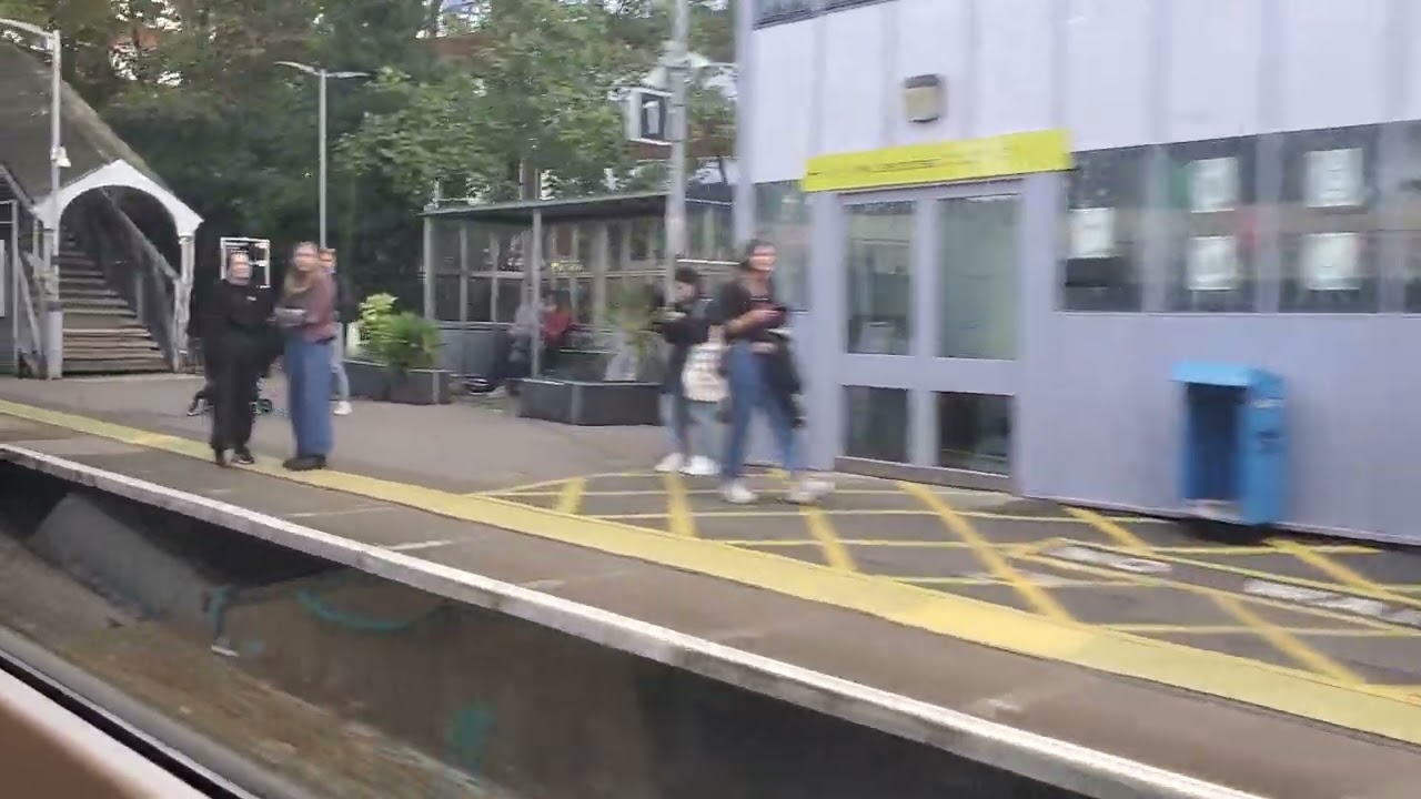 Late afternoon by train through Deptford, Charlton to Woolwich 28th September 2024