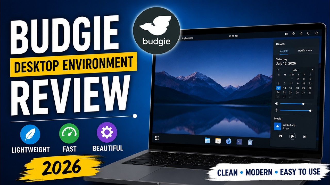 Обзор графической оболочки Budgie (2026) | Красивый, быстрый и удобный для новичков рабочий стол ...