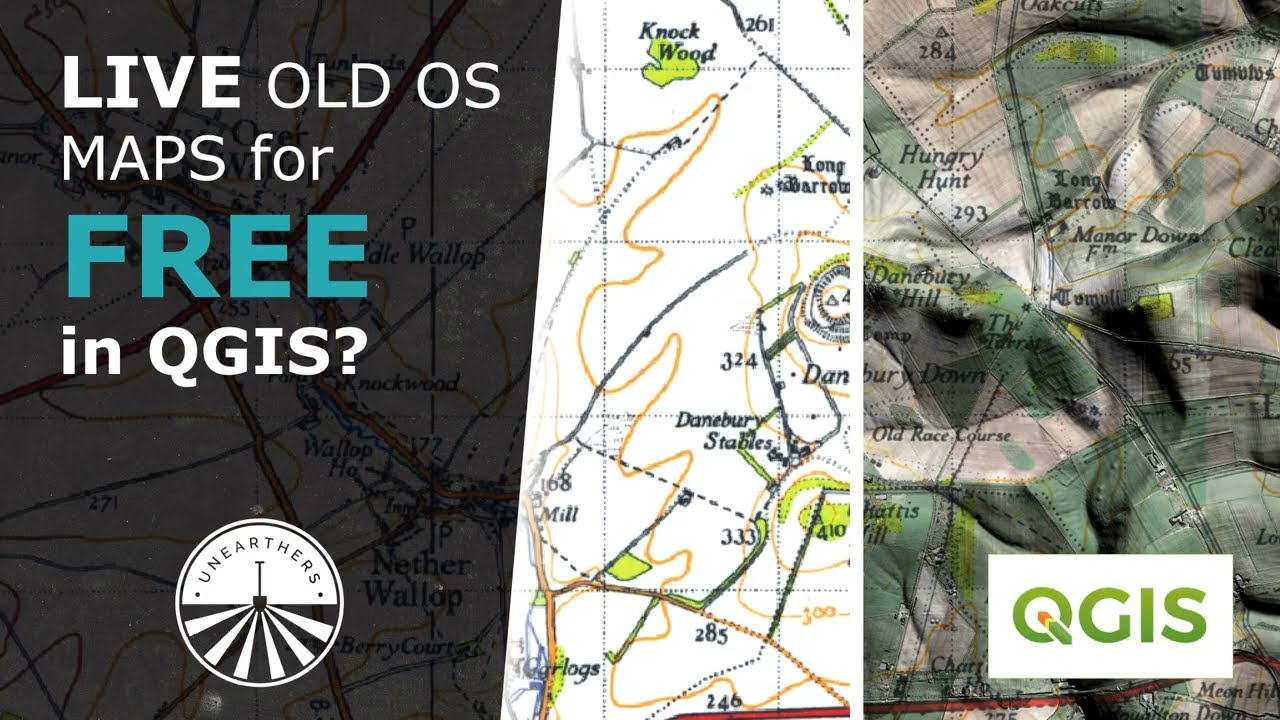 Seamless OS Maps and LIDAR for metal detecting - why use both? How to get setup for free in QGIS