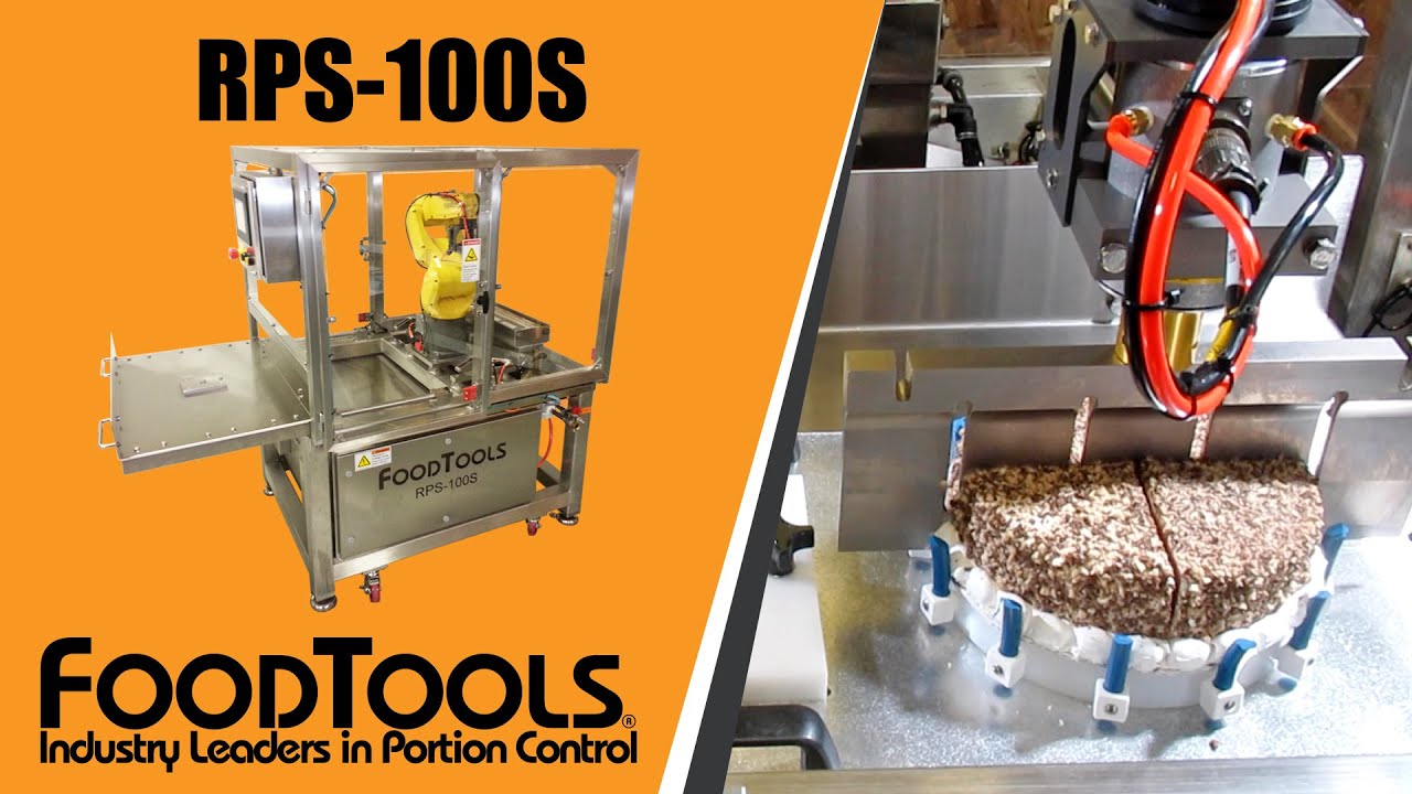Ultrasonic Robotic Cake Cutting - RPS-100S - FoodTools