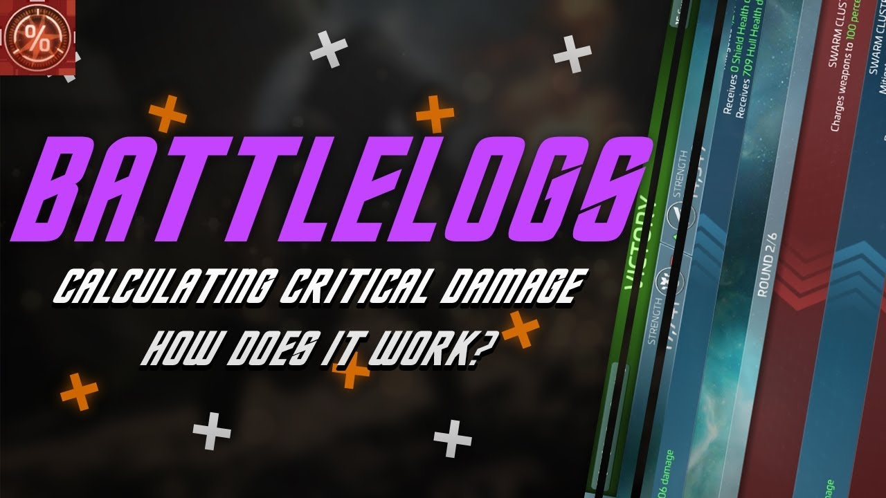 Basics of Battle Logs | Calculating Critical Damage | How it works in Star Trek Fleet Command?