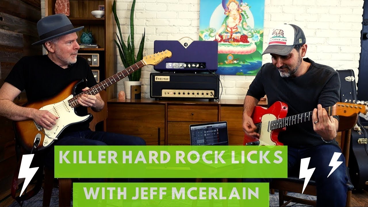 Jeff McErlain - Teaches Some Wicked Hard Rock Blues Licks And Talks All Things Metal - Guitar Lesson