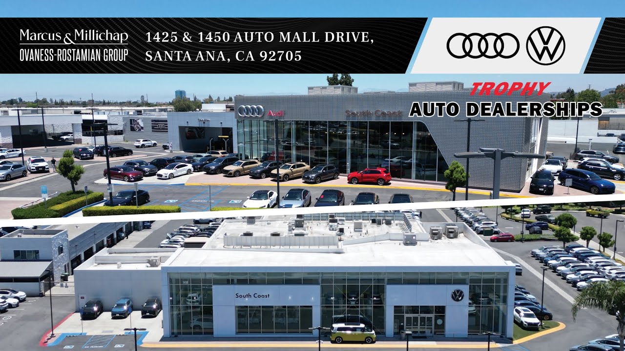 Trophy Auto Dealerships | Audi & Volkswagen | 1425 & 1450 Auto Mall Drive, Santa Ana, CA 92705
