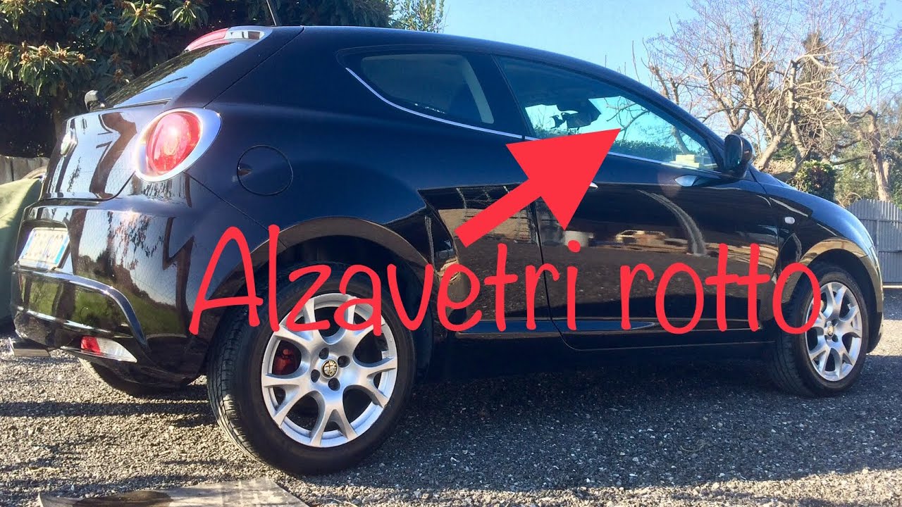 Tutorial sostituzione alzavetri completo Alfa Romeo Mito