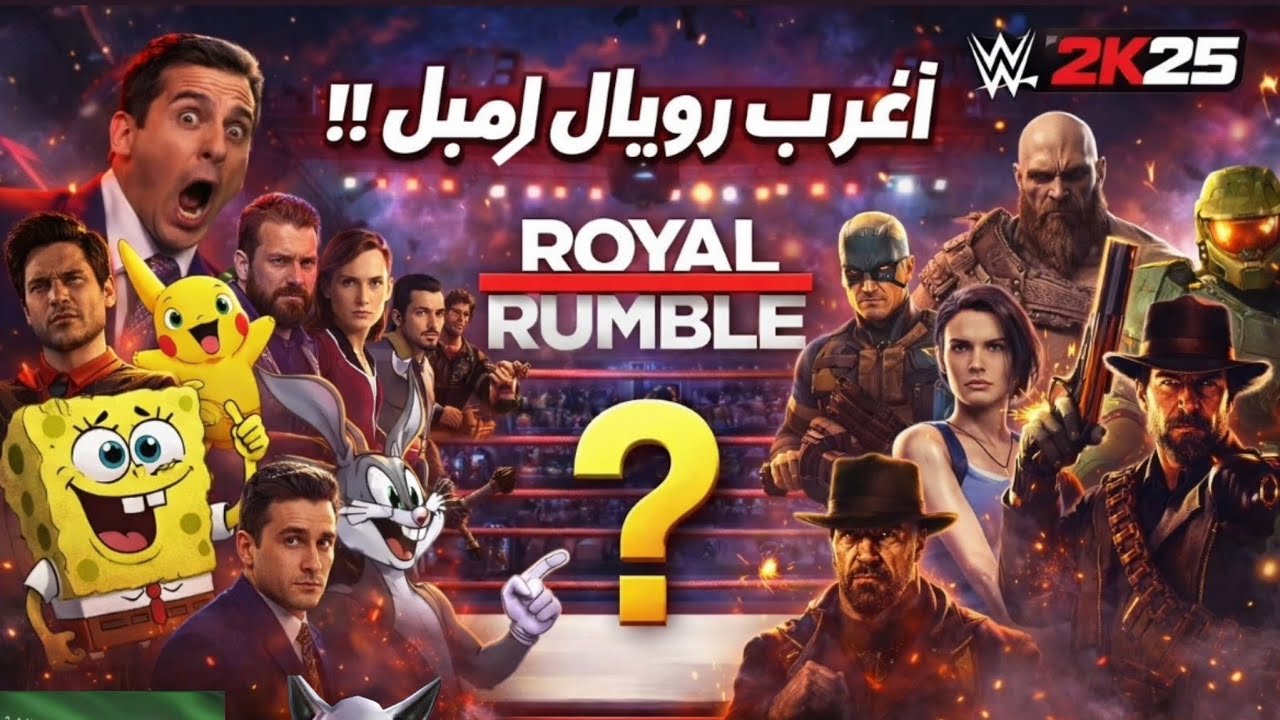 رويال رمبل بشخصيات عشوائية❗️😂