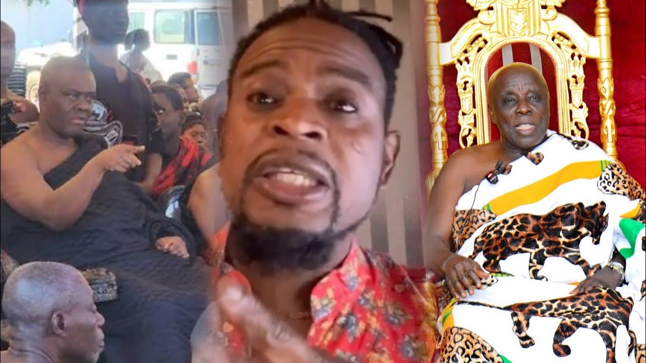 “Okyehene Koraa Nkasa Na Wo!” – Bono Man Blasts Agyemang Badu for Disrespecting Otumfuo Osei Tutu II
