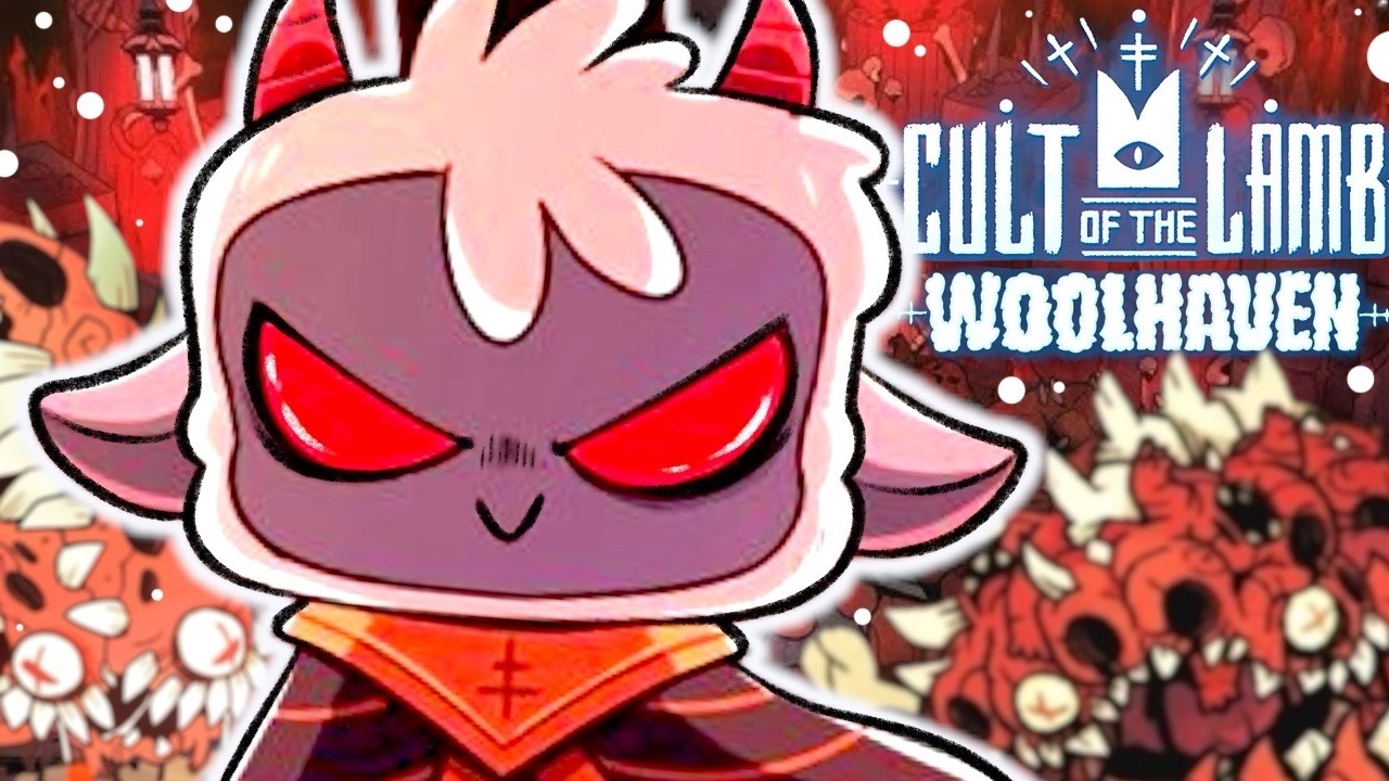 The Hardest Dungeon Runs Yet!!! Cult of the Lamb WOOLHAVEN DLC