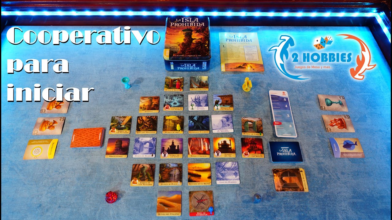 La Isla Prohibida - Juego de mesa Cooperativo para iniciar