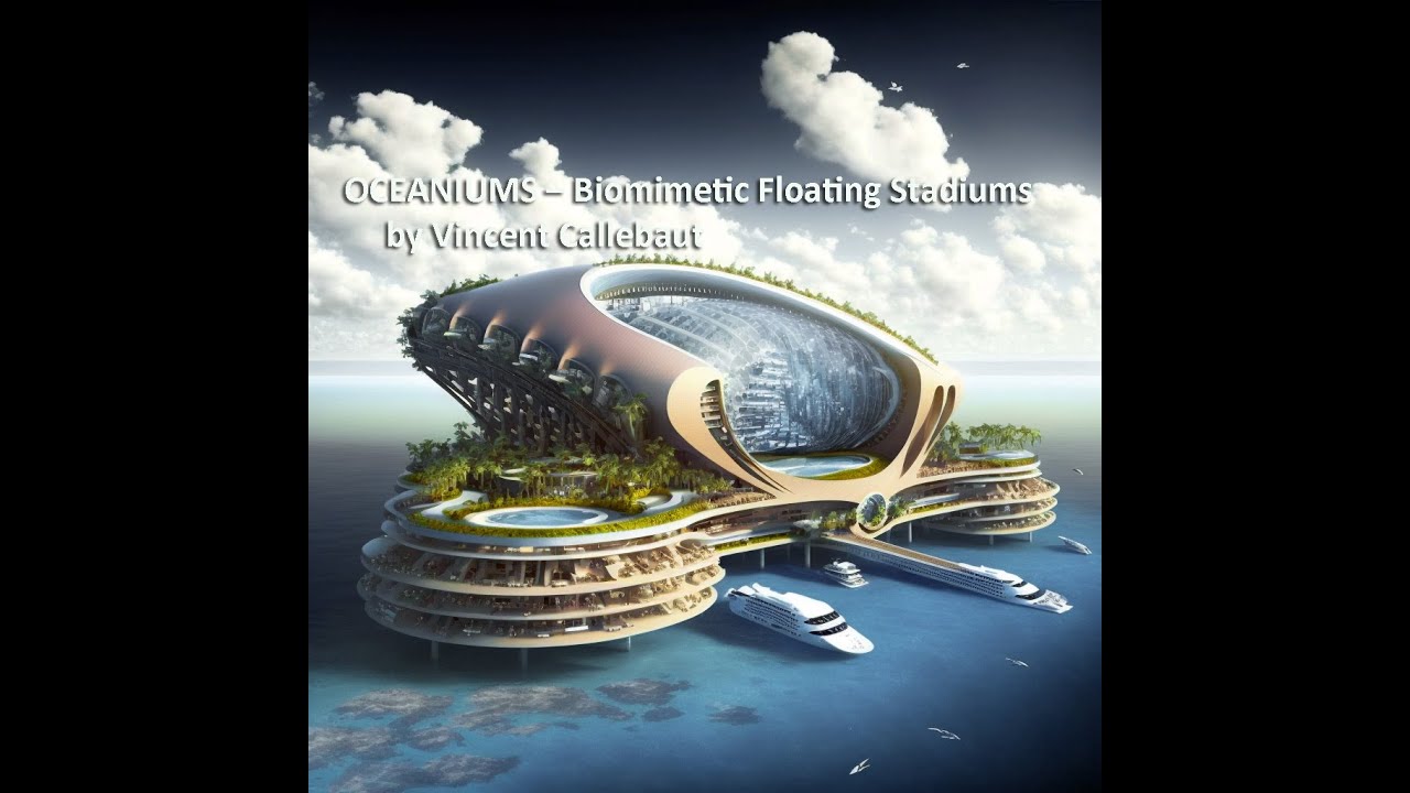 OCEANIUMS BIOMIMETIC FLOATING STADUIMS BY VINCENT CALLEBAUT
