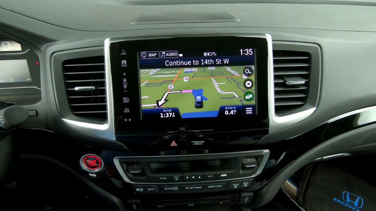 2018 Honda Pilot Navigation - Setting Home Address