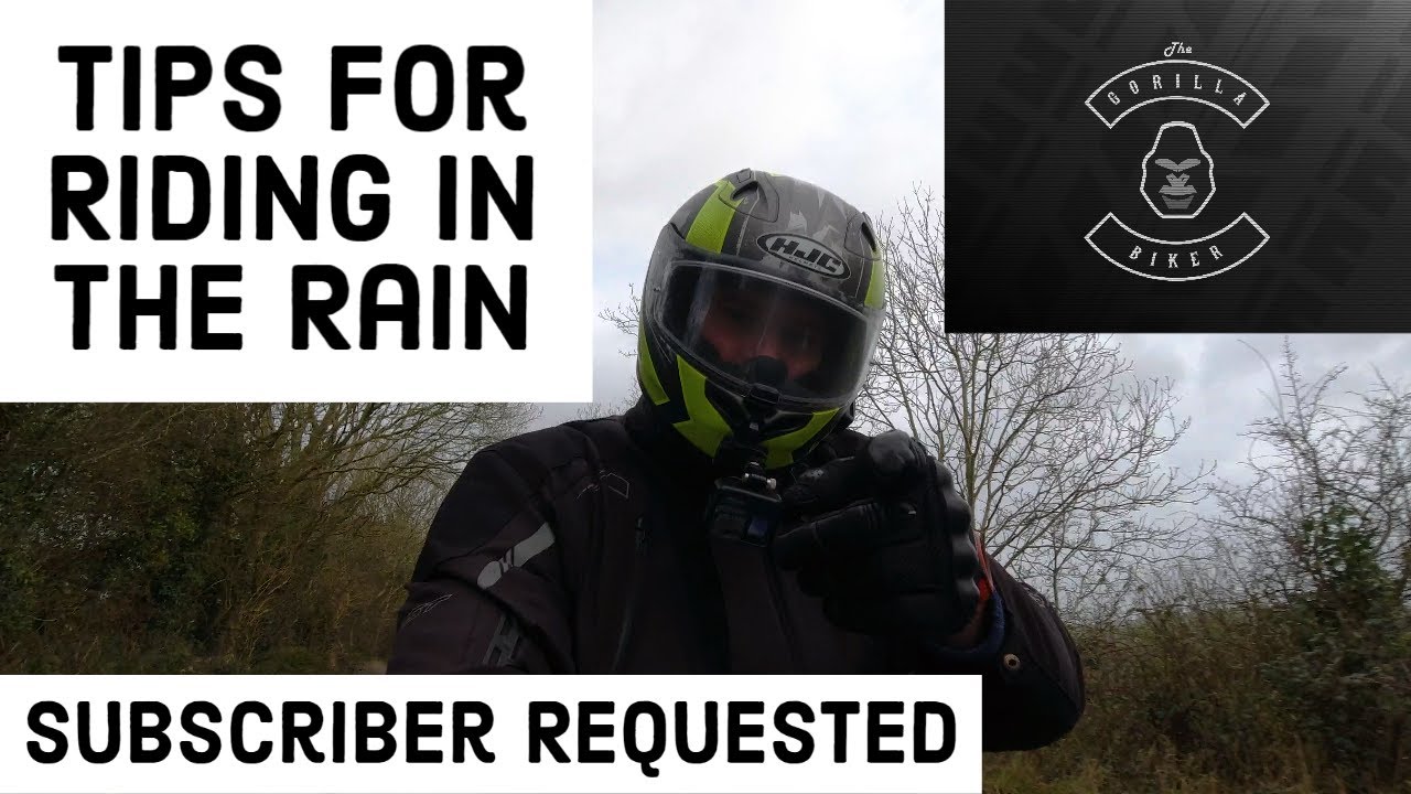 RIDING in RAIN Tips | What I've Learned | Subscriber Requested