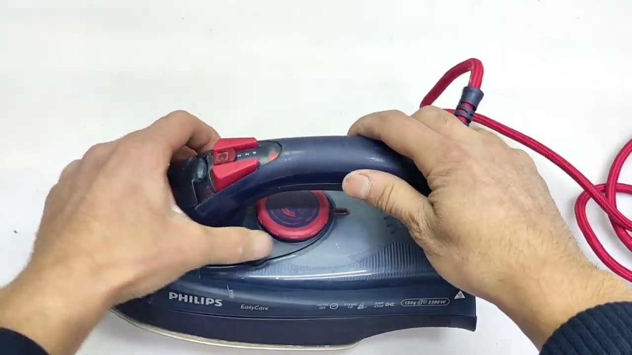 Ремонт утюга Philips  (обход платы управления) GC3593