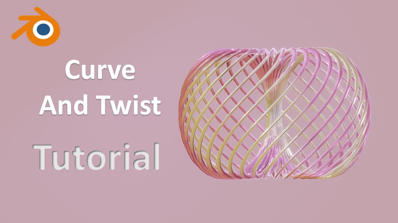 Blender Tutorial - How to Make Seamless Loop Animation for the Torus Twist - English Subtitles