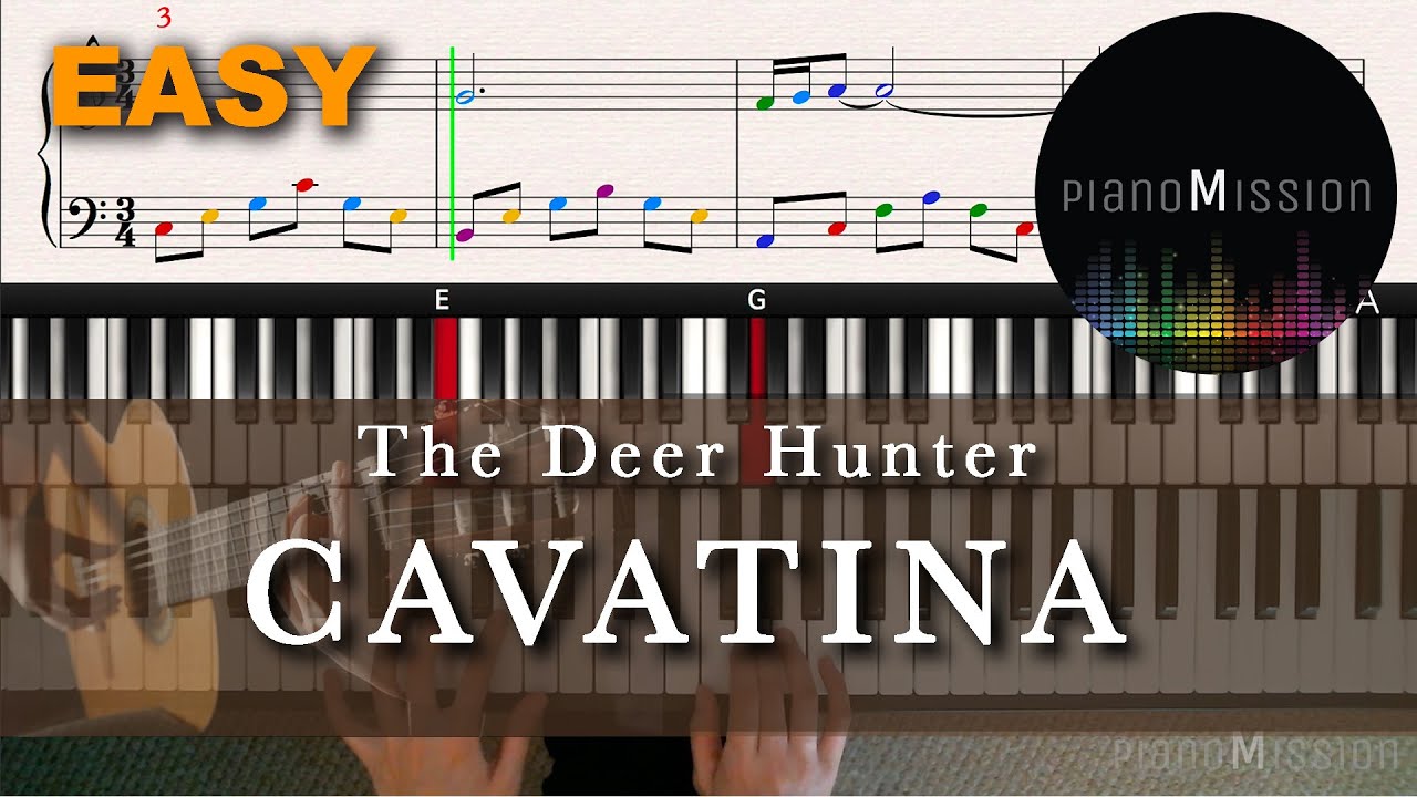 [Real Piano Tutorial] CAVATINA from The Deer Hunter with Follow-Up Tutorial