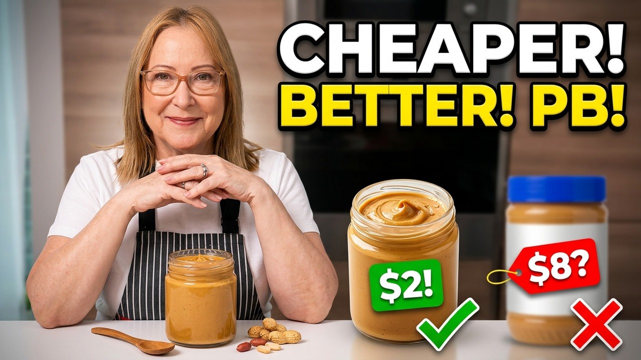 HOW to Make Peanut Butter a Healthy Version for your family!