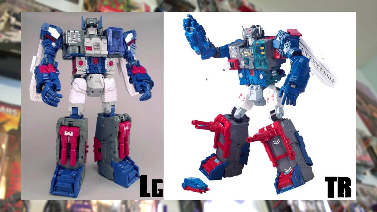 Transformers Toys - Takara vs. Hasbro Titans Return PART 2