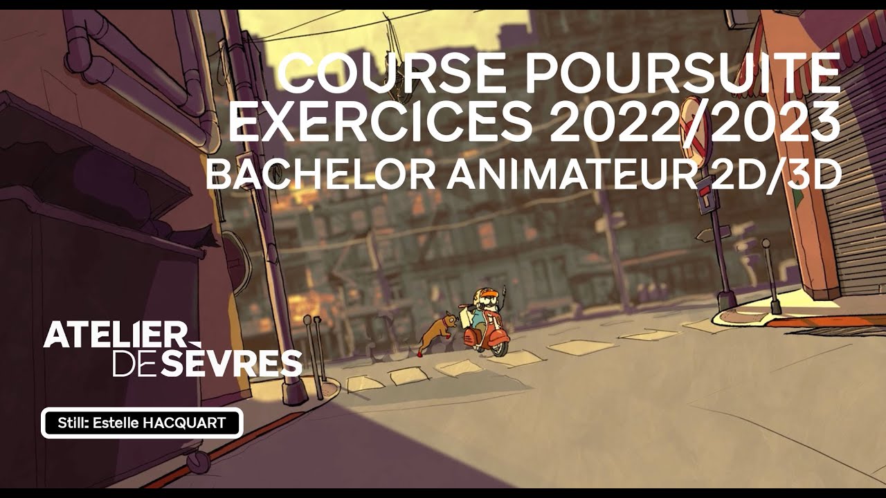 [22/23] Exercices course poursuite - Bachelor Animateur 2D/3D
