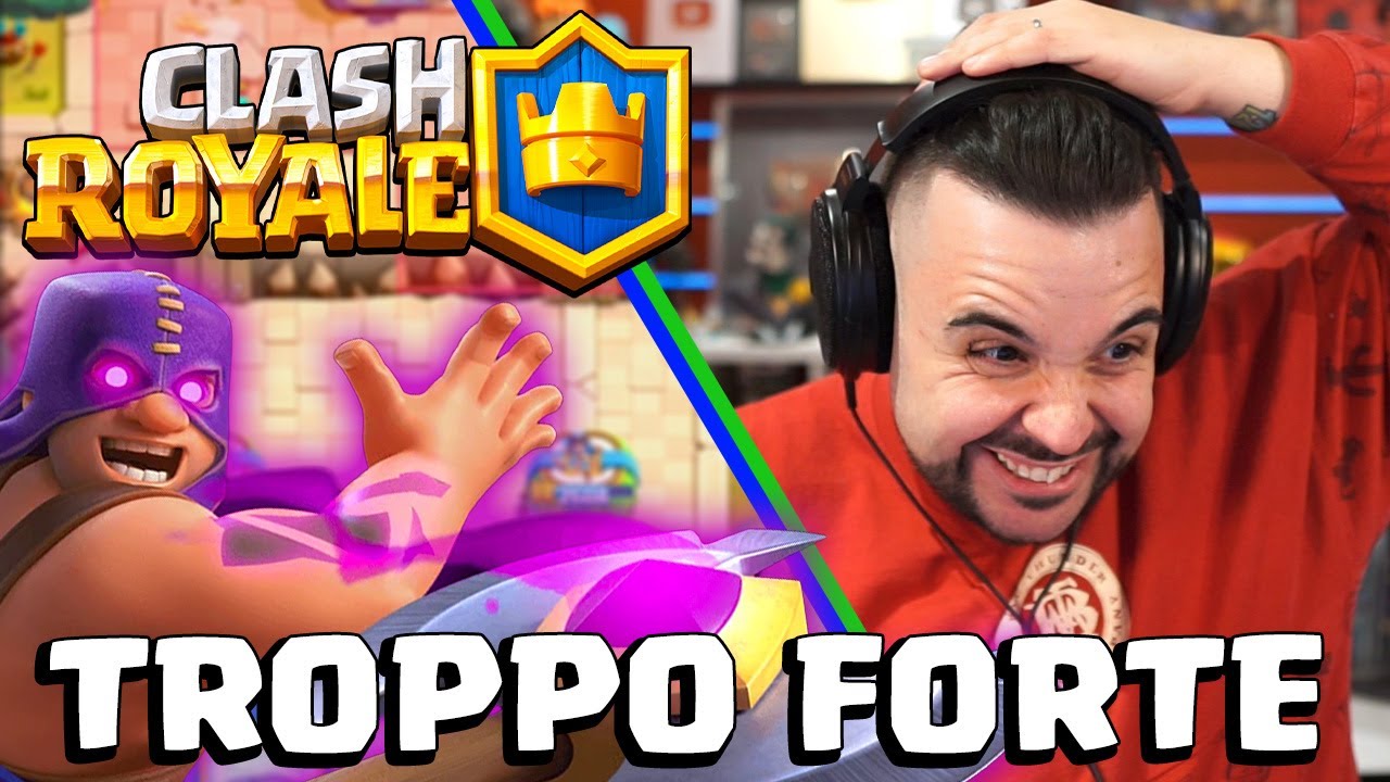 il BOIA EVO &egrave; troppo Forte, Bellissimo - CLASH ROYALE
