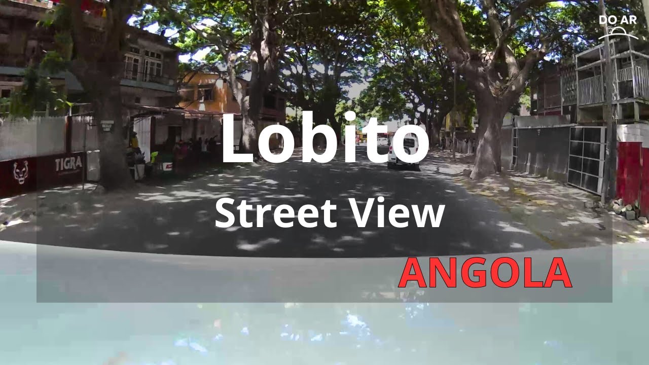 🇦🇴 Lobito, Angola &ndash; EN100 | Street View HD (S&eacute;rie Especial) | Do Ar &ndash; Angola Virtual Tour