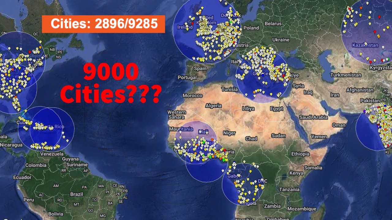 Can I name 9000 Cities With Over 50,000 People??? (Mega Fail???) Hugequiz edition