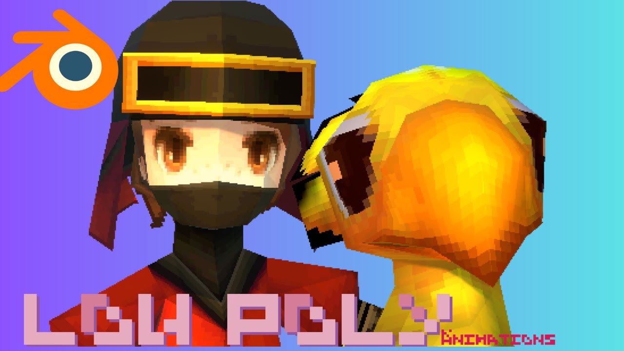 Animating Low Poly Characters In Blender