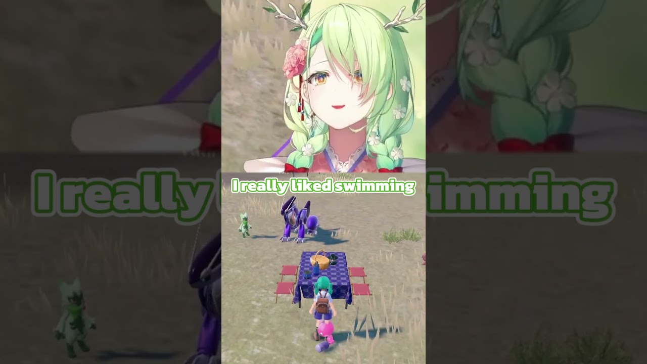 Is Fauna A Good Swimmer? #shorts #faunline #hololiveenglish